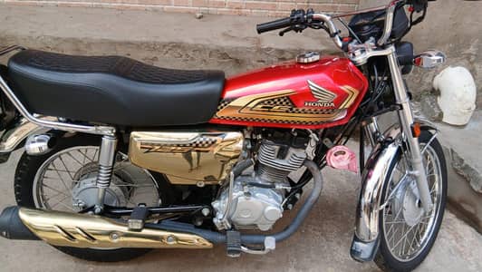 cg 125s gold special edition