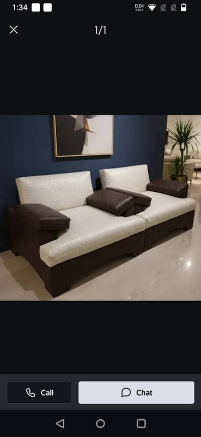 habbit company 2 single seats luxury sofa beautiful comfortable