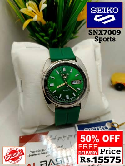 Seiko 5 Citizen Orient Automatic Pre-Owned watch Japan 03161737353