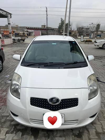 Vitz 2007 model 2012 registered