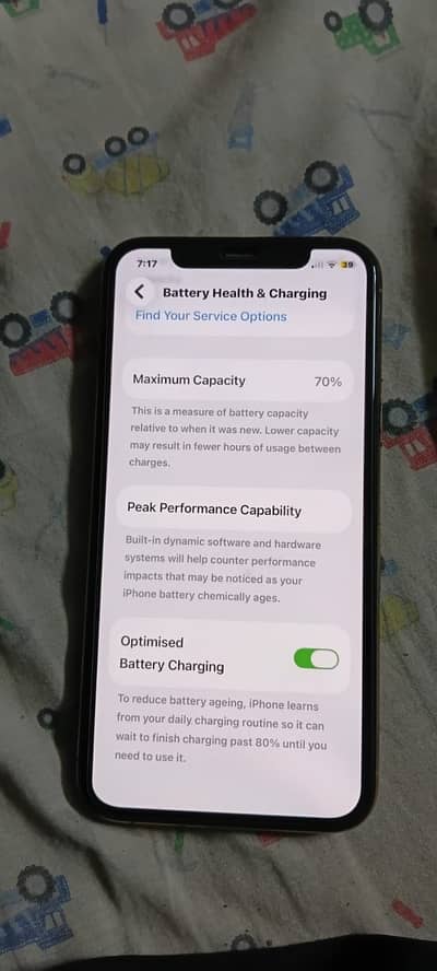 I phon 11 pro 10/10 condition Battery 70 heatl Factoryunlock