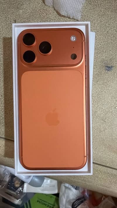 Iphone 17 pro max orange colour