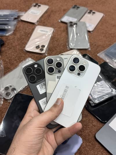 Iphone 15pro pta approved 256gb