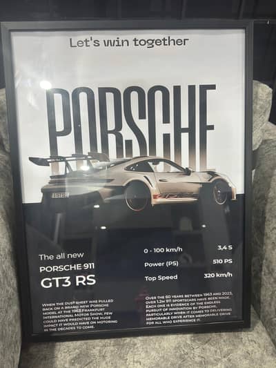 Porsche aesthetic frame