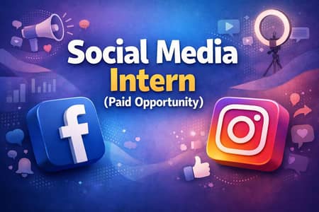 Social Media Internship - Paid Opportunity