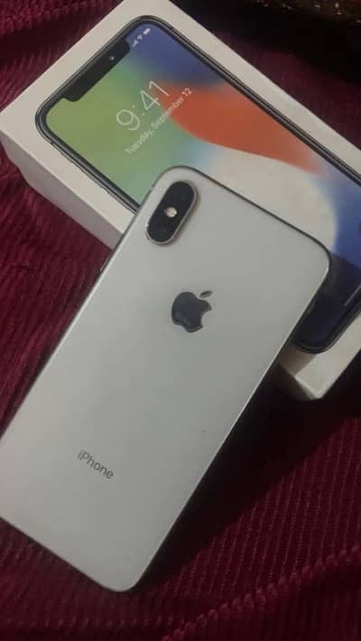 iPhone X 256gb PTA c approved hyy for sale me