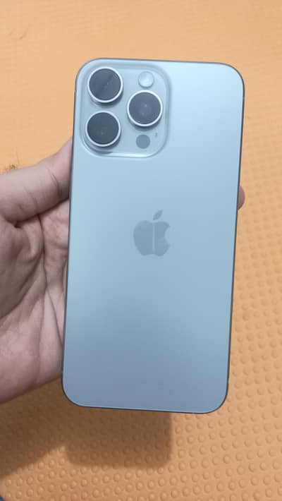 iphone 15 pro max dual physical ch. 4 month sim time.