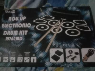 roll up electronic drum kit for sale box packed (03112431121)