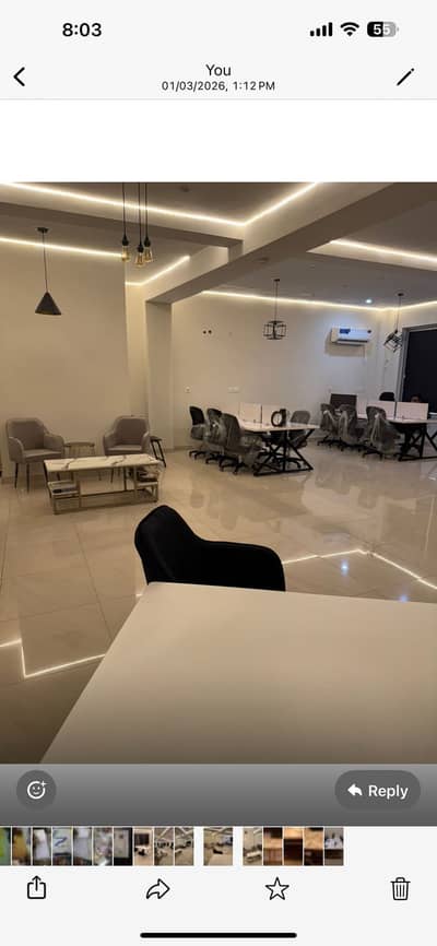 Complete office furniture