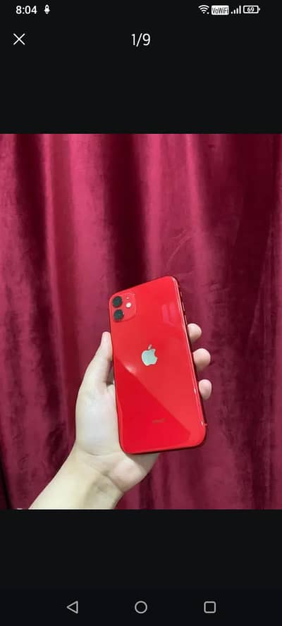 iphone 11 jv red