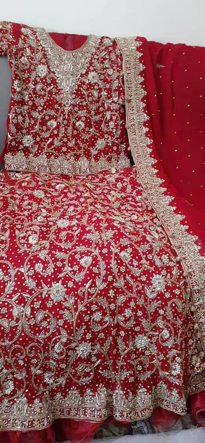 Red bridal lehnga for sale