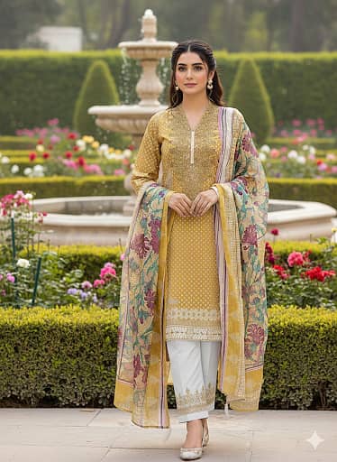 KHADI 3 piece original