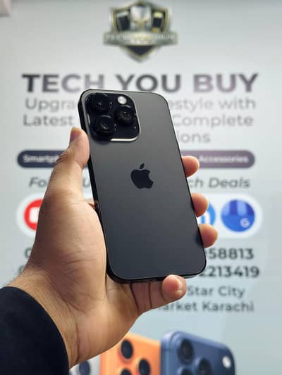 Iphone 14 Pro 256GB Non Pta Factory Unlock Water Pack