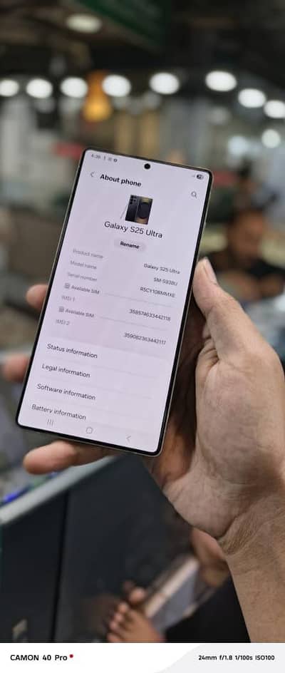 SAMSUNG GALAXY S25 ULTRA NON PTA KIT