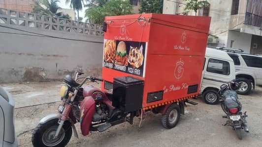 Food Cart with Bike