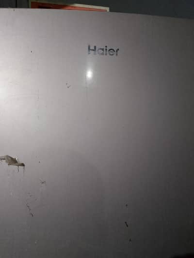 Haier refrigerator+ stabilizer 1800watt  Urgent for sell Rs 40000