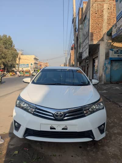 tayota Carolla altis 2017 old shape