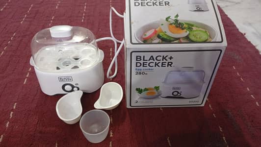 black+ decker eggs cooker( boiler)