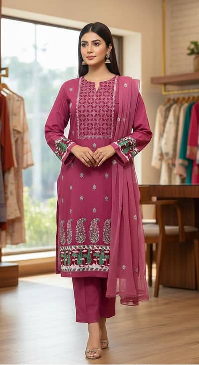 Block printed suites available for sale