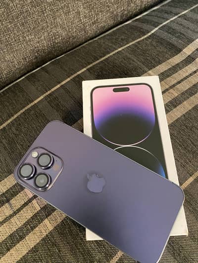 iphone 14 pro max Pta approved 256 gb with complete box