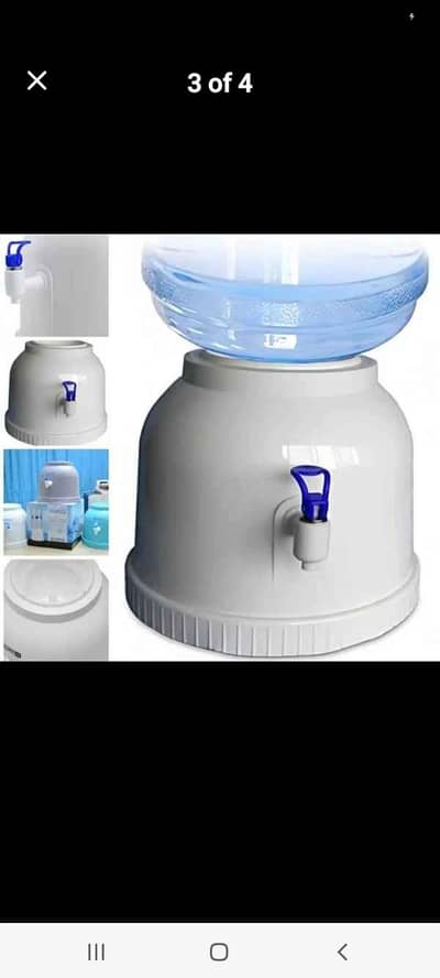 table dispenser with botel