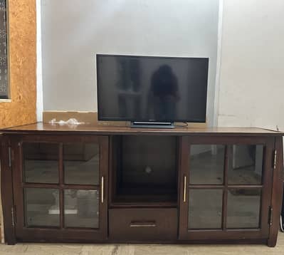 TV console/storage with LED for sale