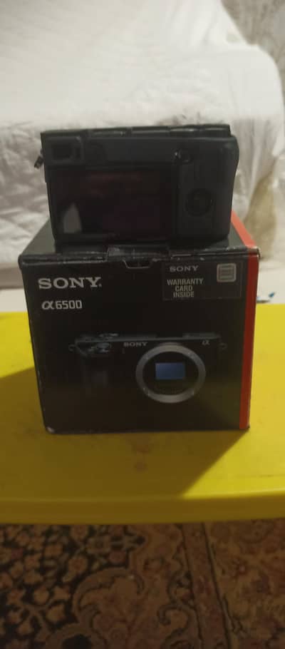 Selling Sony a6500 in pristine condition with shutter count 4436.