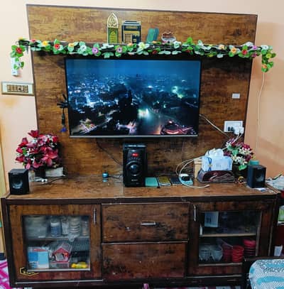 Wall LED Reck in Patex Sheet With Side Led Lights