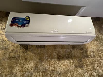 Profile ac split 1.5 ton outer kharab indoor new