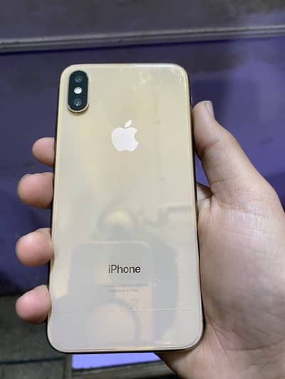 Iphone xs 259 no PTA  with box