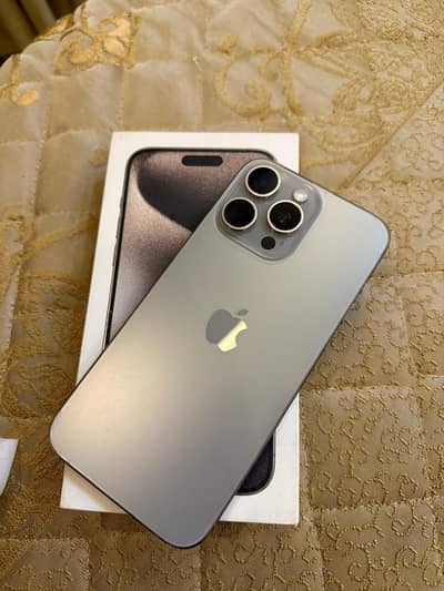 iphone 15 pro max natural titanium physical dual