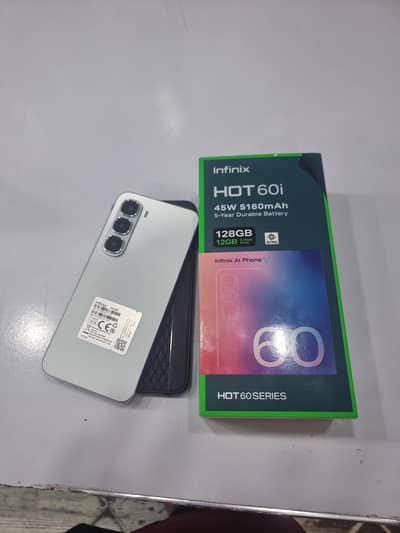 Infinix Hot 60i 10 maa kee warranty condition 10/10 hy PTA approved