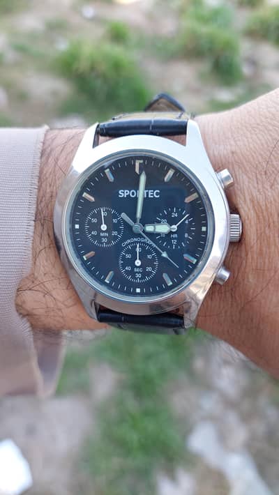 sportic chronograph watch