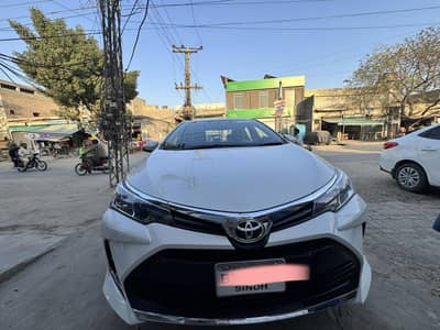 Toyota altis1.6 2022 model sindh registration