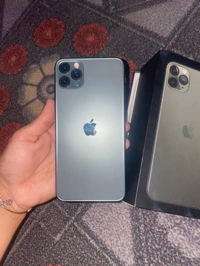 Iphone 11 pro max 256gb with box jv