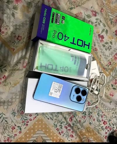 Infinix hot 40 Pro   16/256.    (03416735036)