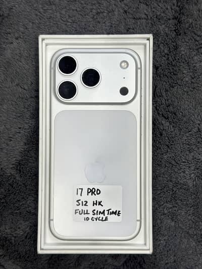 17 PRO 512GB PHYSICAL DUAL NON Pta