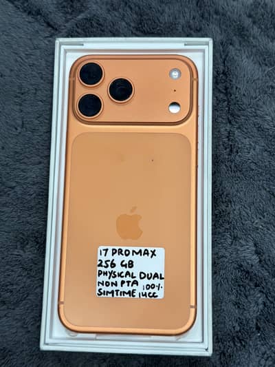 17 PRO MAX 256GB NON PTA