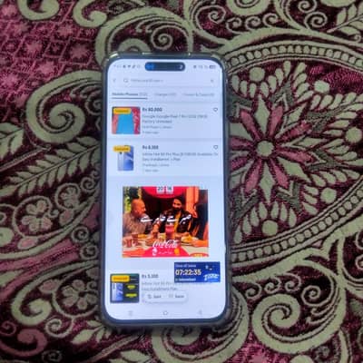 Infinix Hot 60 pro + only box opened  16/256 gb