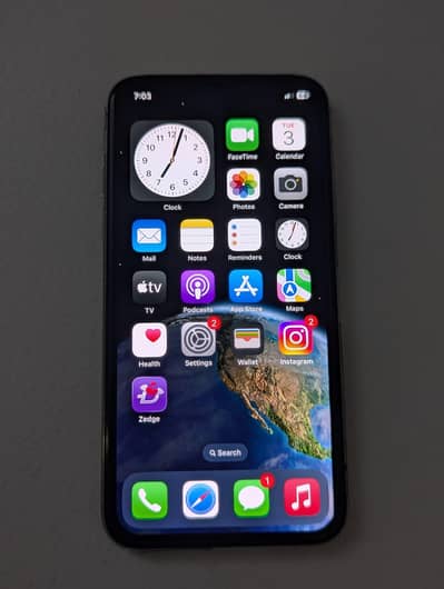 iphone x pta approved 256gb battery  change battery health 100%