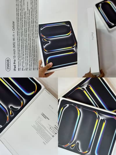 IPad Pro M5 CHIP 256GB 13 INCH SILVER Color Boxpack Non-Active