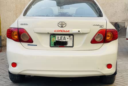 toyota carolla xli canvart gli 2011 model