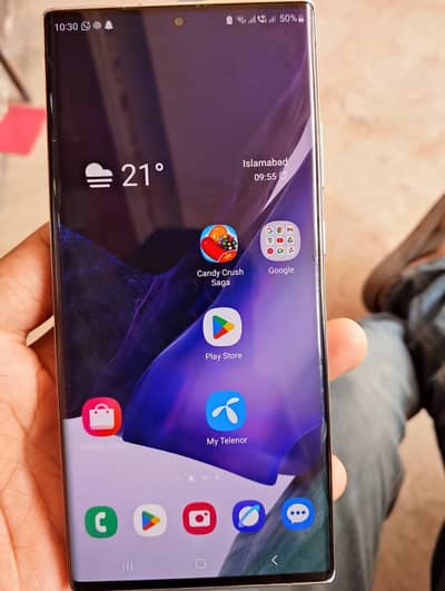 Samsung note 20 ultra 10.9 officel pta 8 256 dull sim