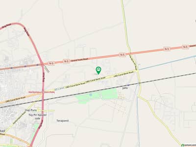 Al Hafeez Garden Phase 2 Prime Location 5 Marla Plot For Sale