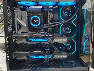 ULTIMATE GAMING/WORKSTATION | Ryzen 9 9950X + Dual RTX 3090 + 64GB