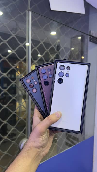 Samsung s22 Ultra 5G , S22 5G Dual sim Official PTA Boxpack Stock