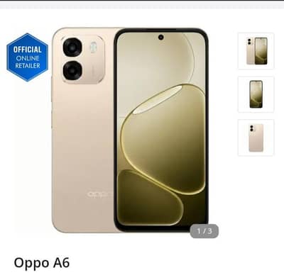 Oppo A6 one month use urgent sale