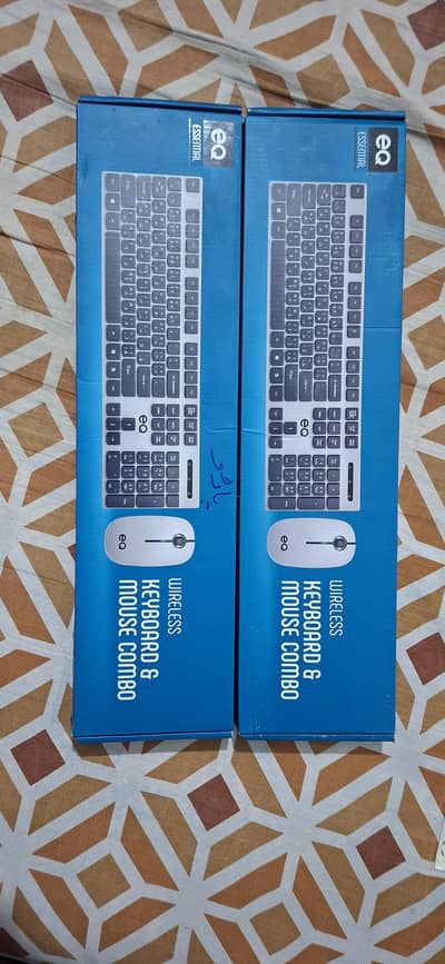 Brand New 2 Wireless Keyboard and Mouse