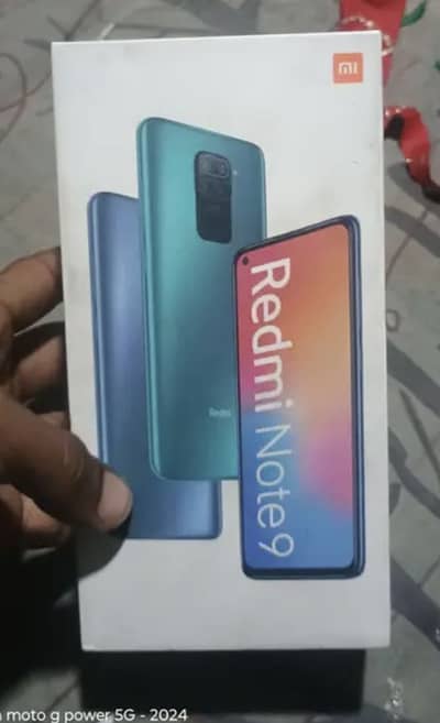 Redmi note 9 PTA 4+2 128