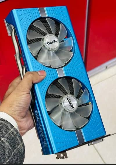 Saphire RX590 Nitro Plus Special Blue Edition 8GB GPU